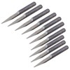 Veda 20 Degree 0.1mm Silver Carbide Cutter Round Bottom PCB