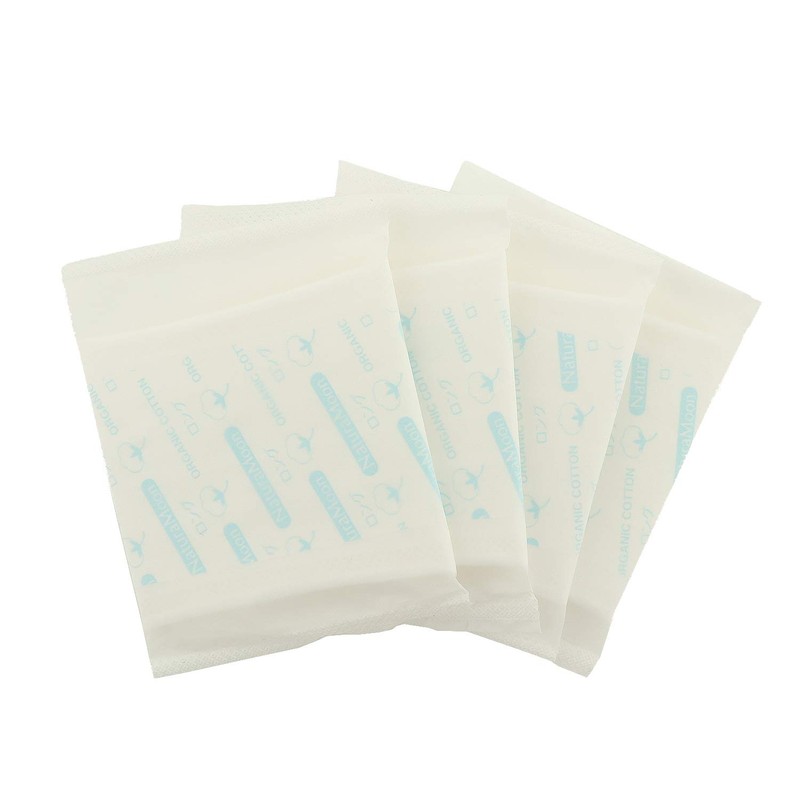 NaturaMoon Organic Cotton Panty Liner Long 17.5cm (6.9 inches) 36-count