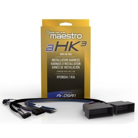 Idatalink Maestro aHK3 HRN-AR-HK3 Plug and Play Amplifier Replacement T-Harness Compatible with Select Hyundai and Kia Vehicles (2015-22) with Factory Amplifier (ADS-MAR Module Required)