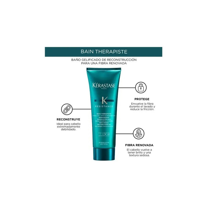 Kit Tratamiento Para Cabello Dañado Debilitado y Procesado Kérastase Therapiste