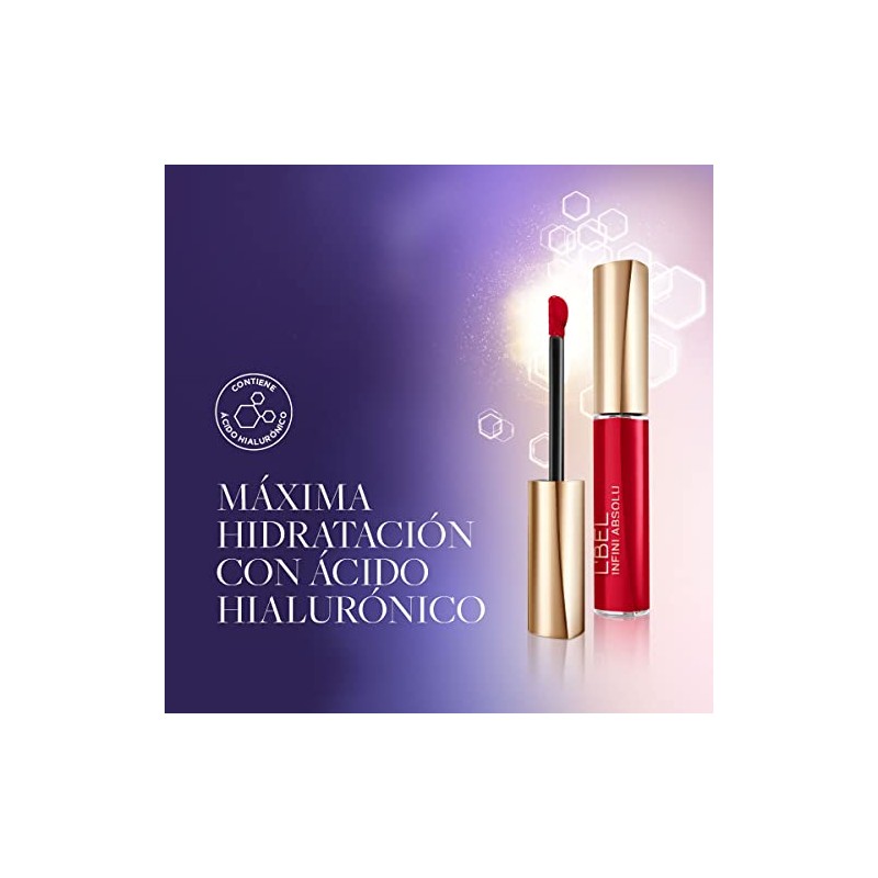 L'BEL - Infini Absolu Labial Mate Líquido de Larga Duración