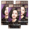 Ryeo Uachae Stylish Gray Hair Cream, 4N Dark Brown, 3 Pieces / 려 우아채 멋내기 새치크림, 4N 짙은갈색, 3개