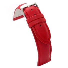 diloy XL Leather Strap for Classic Watch Smooth Stitched Cowhide Leather Padded Special Length Sizes 10 mm 12 mm 14 mm 16 mm 18 mm 20 mm 22 mm 24 mm 26 mm 28 mm 302EL, 2.4 cm, Leather, Not applicable