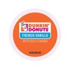 Dunkin' Donuts 2519292 French Vanilla Coffee K-Cup Pods Medium Roast