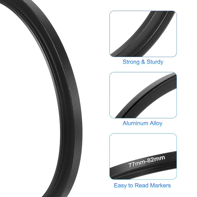 PATIKIL 13pcs Step Down Ring, Camera Lens Filter Adapter Ring