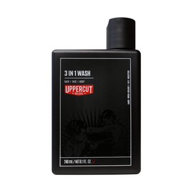 Uppercut Deluxe Styling 3 in 1 Wash and Matte Pomade Duo, A Gentle Wash Suitable For All Hair Types and Medium Hold, No Shine Water Based Pomade, Wash x 240ml, Pomade x 100g