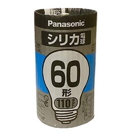 Panasonic LW110V54W Silica Bulb, 110V, 60W Type, E26 Base