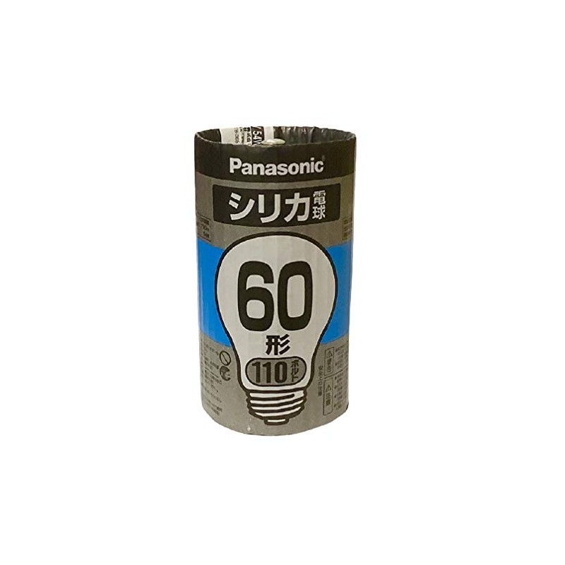 Panasonic LW110V54W Silica Bulb, 110V, 60W Type, E26 Base