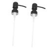 Baluue 2pcs Lotion Pump for Jars Replacement Pump for Shampoo