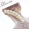 2 PCS Pearl Hair Clip Large Hair Claw Clip Hair