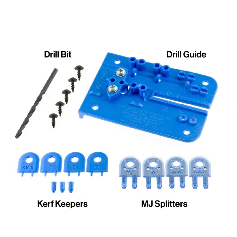 MICROJIG GRR-RIPPER MJ SPLITTER Steel Pro, Full Kerf, Safety Upgrade