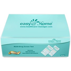 Easy@Home 6 Panel Instant Urine Dip Test Kits - Over The Counter Use Home Testing Strips-#EDOAP-264-25 Pack