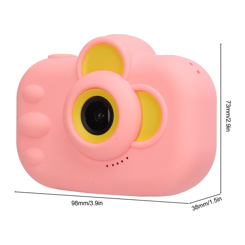 Kids Camera 12MP Dual Front Rear Lens 1080P Children Digital
