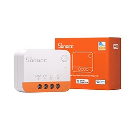SONOFF ZBMINIL2 Interruptor de luz inteligente Extreme Zigbee (2 vías), funciona con Alexa, SmartThings Hub, Google Home y SONOFF ZBBridge-P, ZigBee Hub requerido, no requiere neutro (ZBMINIL2 1Pack)