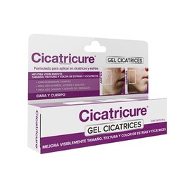 Cicatricure Gel – Resultados en 8 semanas – Skin Care para cicatrices – Disminuye tamaño, color y textura de cicatrices y estrías – Fórmula hidratante – Contiene 1 tubo de 30g