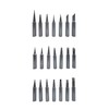 21 PCS Soldering Tips T18 Series Fit FX-888 FX-888 FX-8801