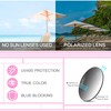 FancyPink Womens Pink Mirrored Sunglasses - Retro Polarized Cateye Shades