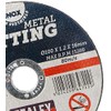 Sealey PTC/100CET Cutting Disc Ø100 x 1.2mm 16mm Bore