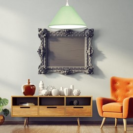 Empire Cotton Coolie Lamp Shades for Table Lamps and Pendant Ceiling Lights - 30cm Dia Cream (SAGE)