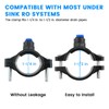 SDTC Tech 2-Pack Drain Saddle Valve with 1/4" Quick Connect