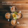 1 x Round Coaster - Green Tea Cup Healthy Organic