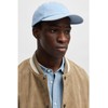 HUGO Men's Six Panel Cotton Twill Mett Cap with Embroidered