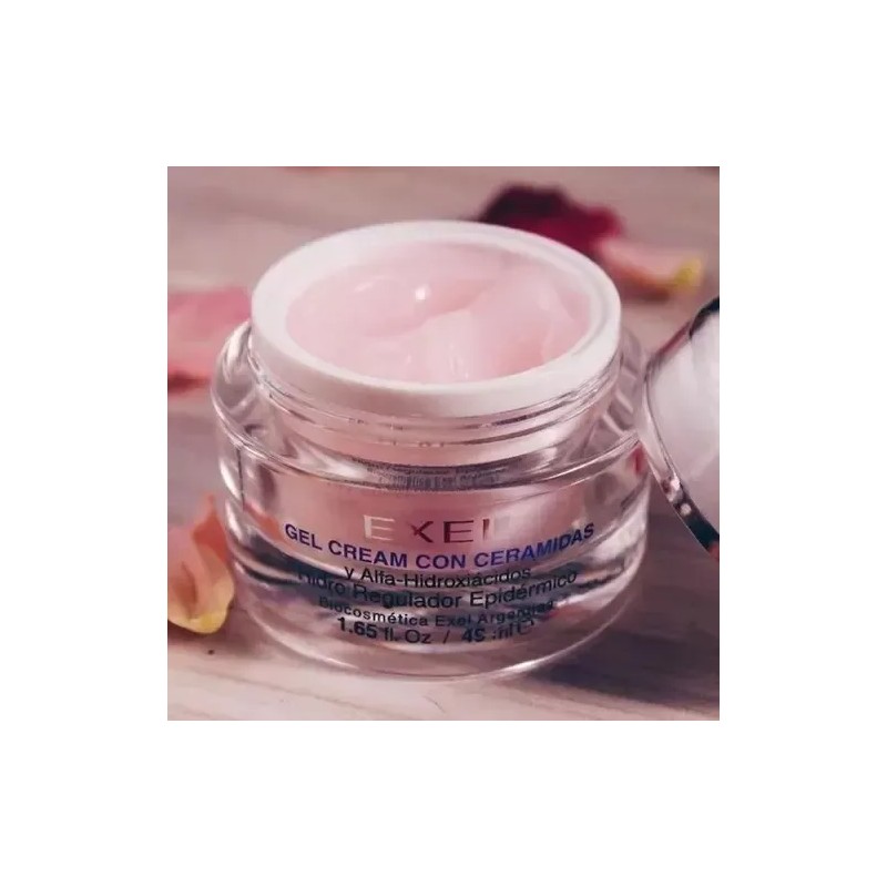 Gel Crema Con Ceramidas Hidratante Restaurador Cutaneo Exel 50 mL