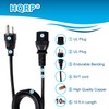 HQRP 10ft AC Power Cord Compatible with LG LF5500 /