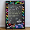 Musykrafties I love 80s Photo Booth Frame Photobooth Props Backdrop