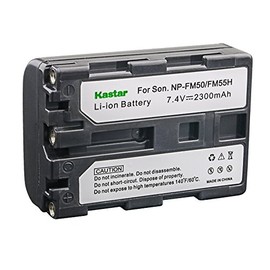 Kastar Battery for Sony NP-FM50 NP-FM30 NP-FM55H and Sony DSC-F707 DSC-F717 DSC-F828 DSC-S30 DSC-S50 DSC-S70 DSC-S75 DSC-S85 DSLR-A100 MVC-CD200 MVC-CD250 MVC-CD400 MVC-CD500 Video Walkman GV-D1000