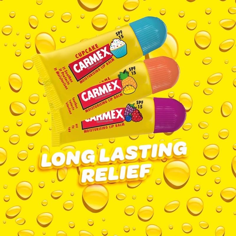 Carmex Minis Scented Lip Balms for Soft, Protected Lips with