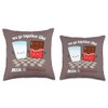 Valentine's Couple's Go Together Like Milk Chocolate Throw Pillow