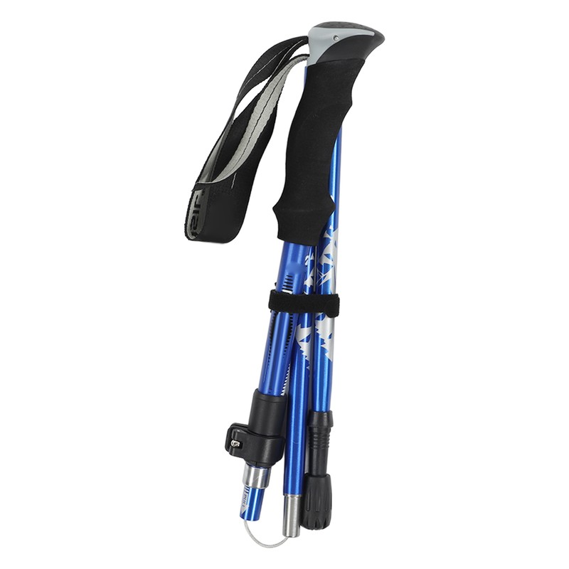 Folding Walking Stick 7075 Aluminum Alloy Prevent Slip Adjustable Height