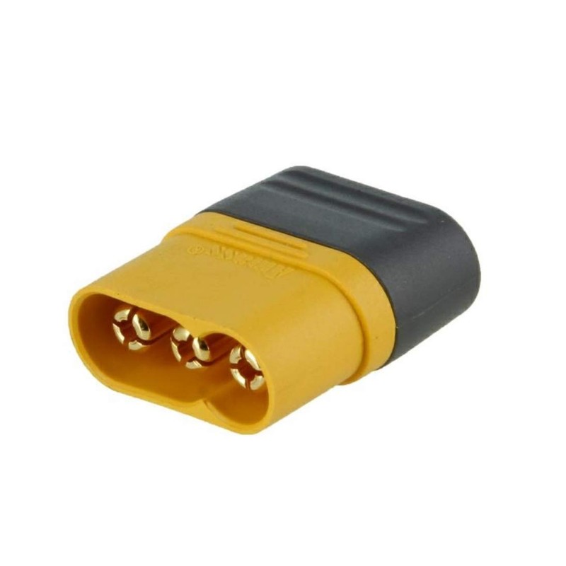 VUNIVERSUM 3 Pairs Premium MR60 3 Pin Gold Plug Socket