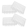 OSALADI 16pcs Transparent Anti- Furniture Grippers for Wooden Floors Chair