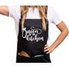 GENSTORES Funny Baking Aprons for Women Men Cute Bakers Apron