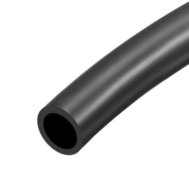 sourcing map Lubricating Oil Hose, 10mm ID x 14mm OD 3.3ft Rubber Water Hose Tubing Black