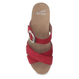 Dansko Women's Susie Red Slide Sandal 9.5-10 M US