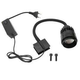 Aquarium Spotlight 3 Color Modes Rotatable Adjustable Focus 7000K Fish Tank LED Zoom Light for Planted Tank