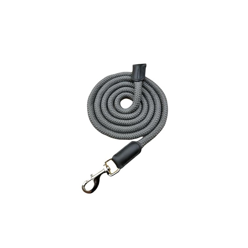 Luxury Horse Lead Rope for headcollars with Leather 18 mm