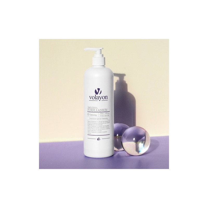 Bolayon Purplenkin Hypoallergenic Cleansing Gel 500ml+Sample Set / 볼라욘 퍼플렌킨