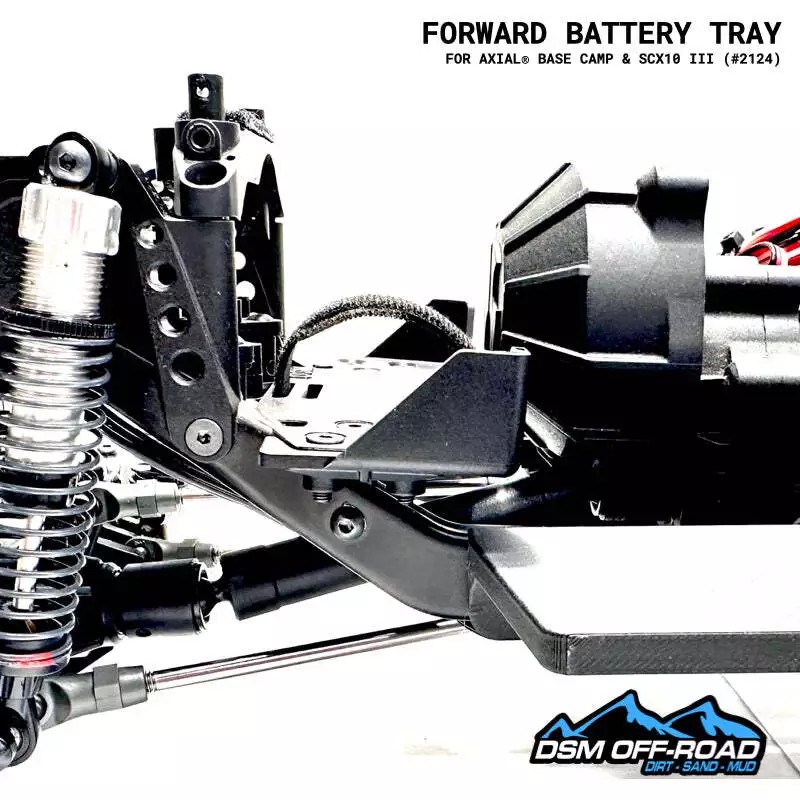Forward Battery Tray (for Axial SCX10 III & Base Camp