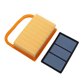 SOLLON Replacement Air Filter + Pre Filter for Stihl TS410 TS420 TS 420 TS 410 TS410Z TS420Z 4238 141 0300 Concrete Cutting Saw