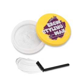 Erinde Cera Transparente Para Cejas Gel Moldeador, Duradero, Impermeable y Resistente al Sudor, Fórmula Transparente Para un Efecto Laminado Natural, Incluye Cepillo Para Cejas,#01