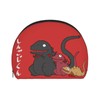 Rikana Godzilla Wallet, Men's, Large Capacity, Coin Purse, Zip Around
