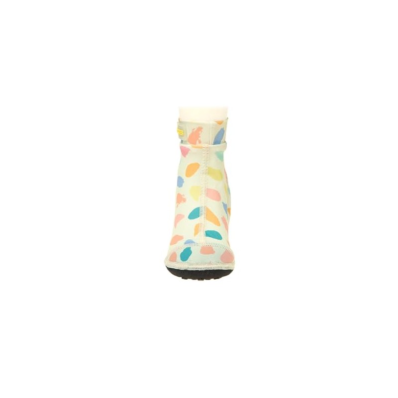 Duukies Girls' UV Beach Socks Paint Yellow Orange Multicoloured -