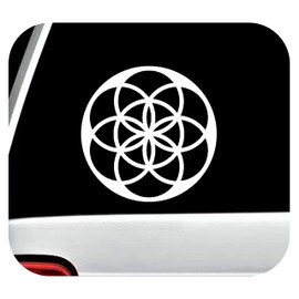 Seed Of Life Decal Sticker for Car Window BG 937