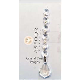 Asfour 1-Asfour Chandelier Crystal Garland Wedding Chain w/ 38mm Crystal CCI