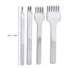4pcs Punch de Cuero Herramientas DIY Leather Craft de 3mm