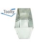 Toolty Stainless Steel Plasterers Mud Pan - 14" - 360mm